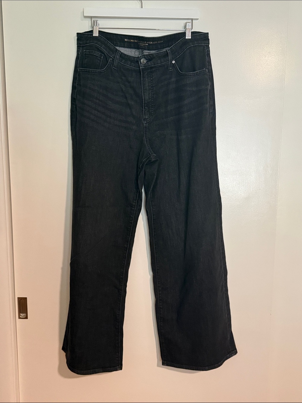 Chico's Black Wide-Leg Jeans Size 3, 16, 18